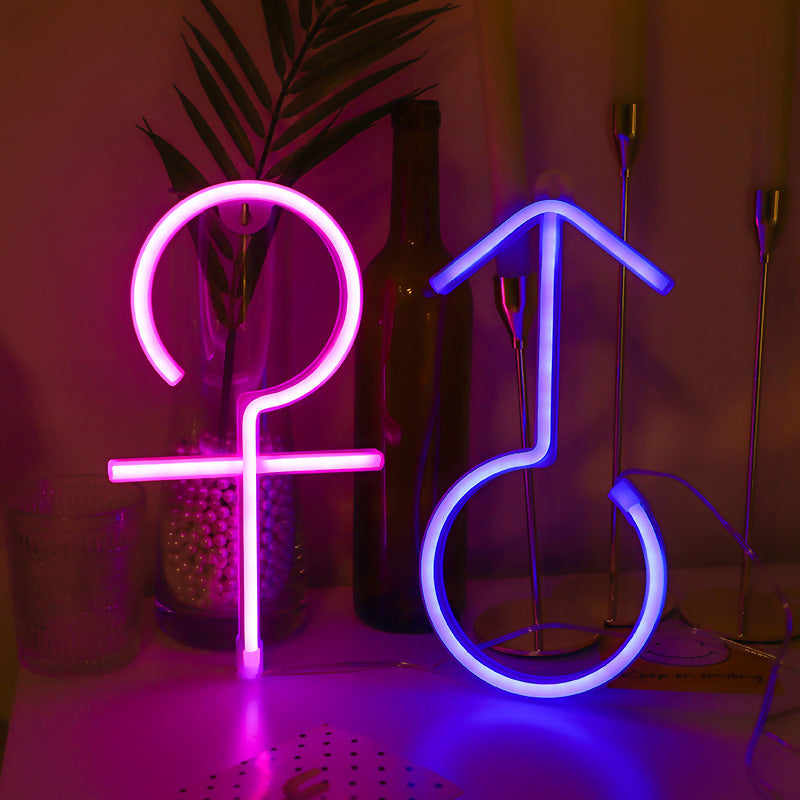 Male Female Symbol Neon LED Light Sign