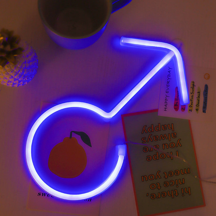 Male Female Symbol Neon LED Light Sign