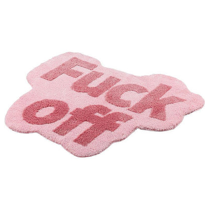 "Fuck off" Carpet Ground Mat