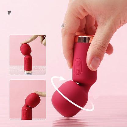 Mini Portable Flexible Vibrator Toy Multiple Colors