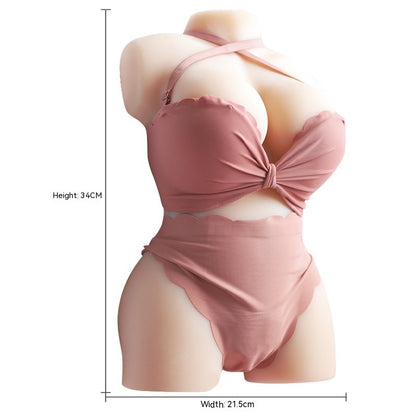 Silicone Design Female Chest & Body Solid Doll