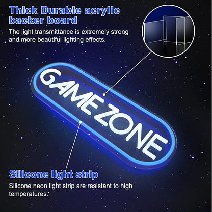 Indoor Decoration "Game Zone" Atmosphere Lamp