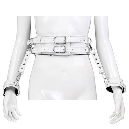 Men's And Women's Leather Handcuffs Girdle Tool Multiple Colors