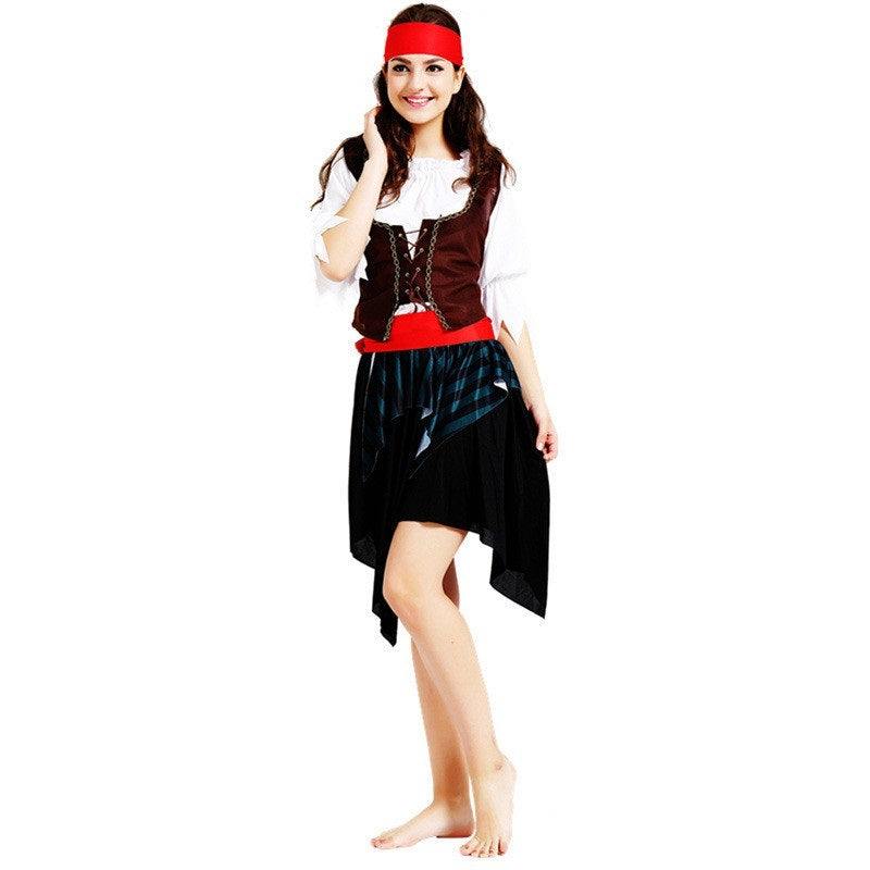 Pirate Props Bandana Men And Women Dress Up Costumes