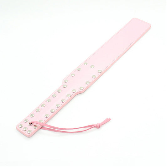 Square Strip Rivet Leather Beat Toy