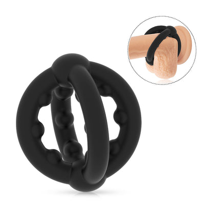 2 In 1 Silicone Ring Men's Physical Supplies