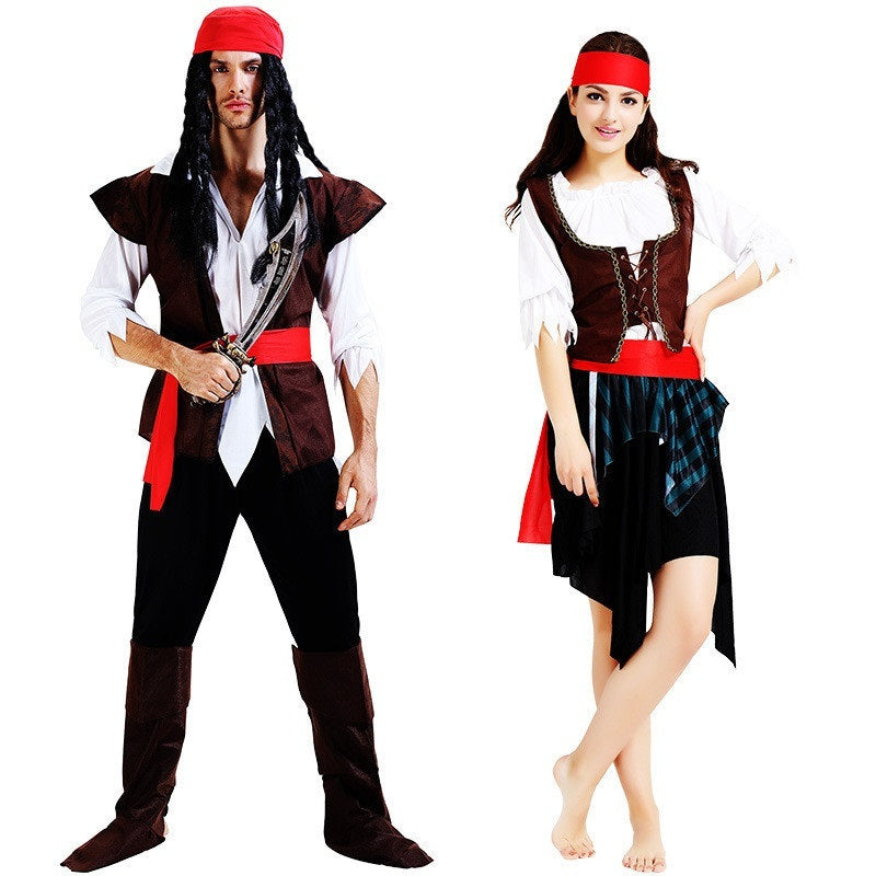 Pirate Props Bandana Men And Women Dress Up Costumes