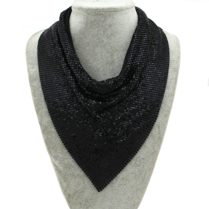 Mesh Diamond Rhinestones Clavicle Neck Chain