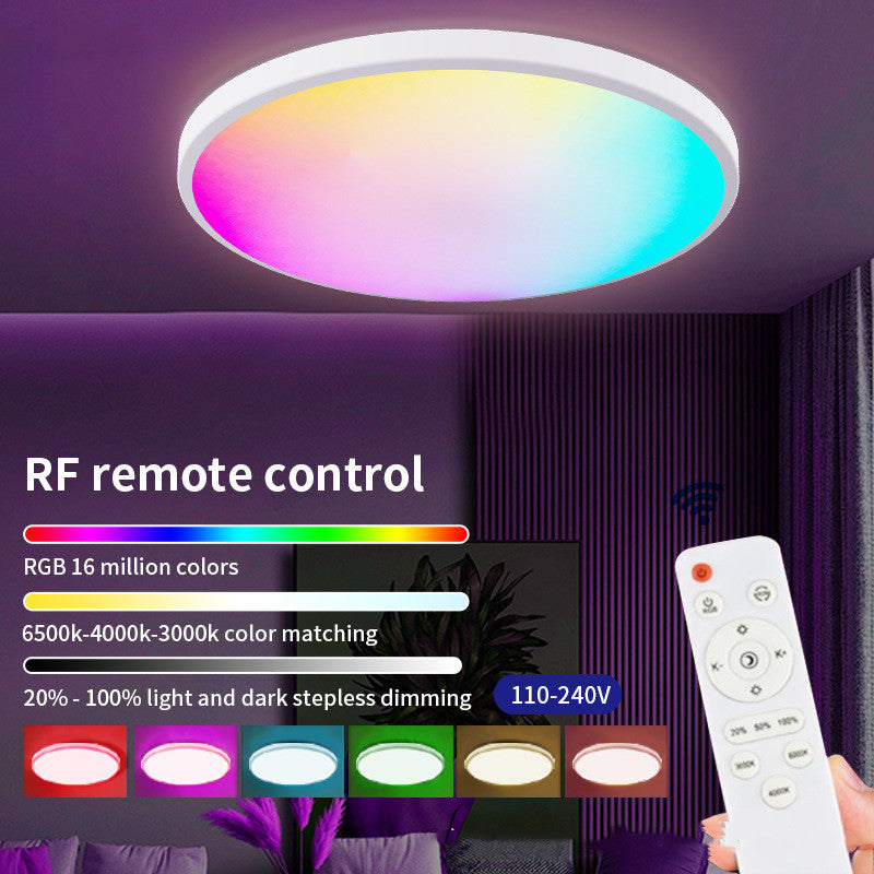 Indoor Illuminated Ceiling Light Remote Dimming