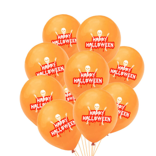 Fun Color B&W Halloween Balloons Multiple Styles