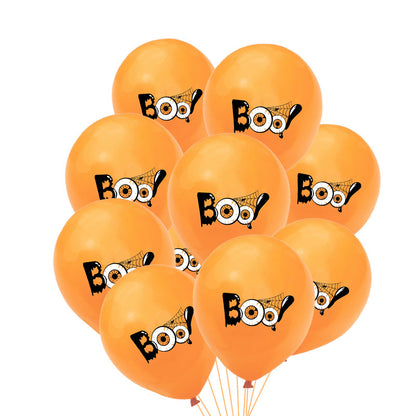 Fun Color B&W Halloween Balloons Multiple Styles