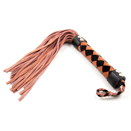 Bondage Bundled Real Cowhide Toy Whip Multiple Colors