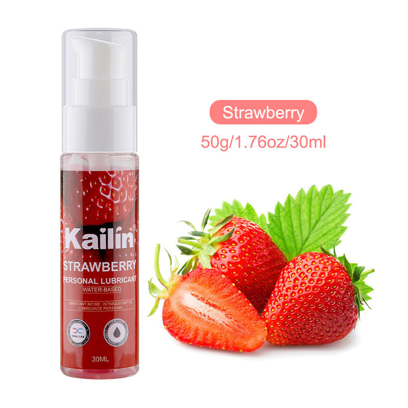 Fruity Taste Water Soluble Body Lubricant