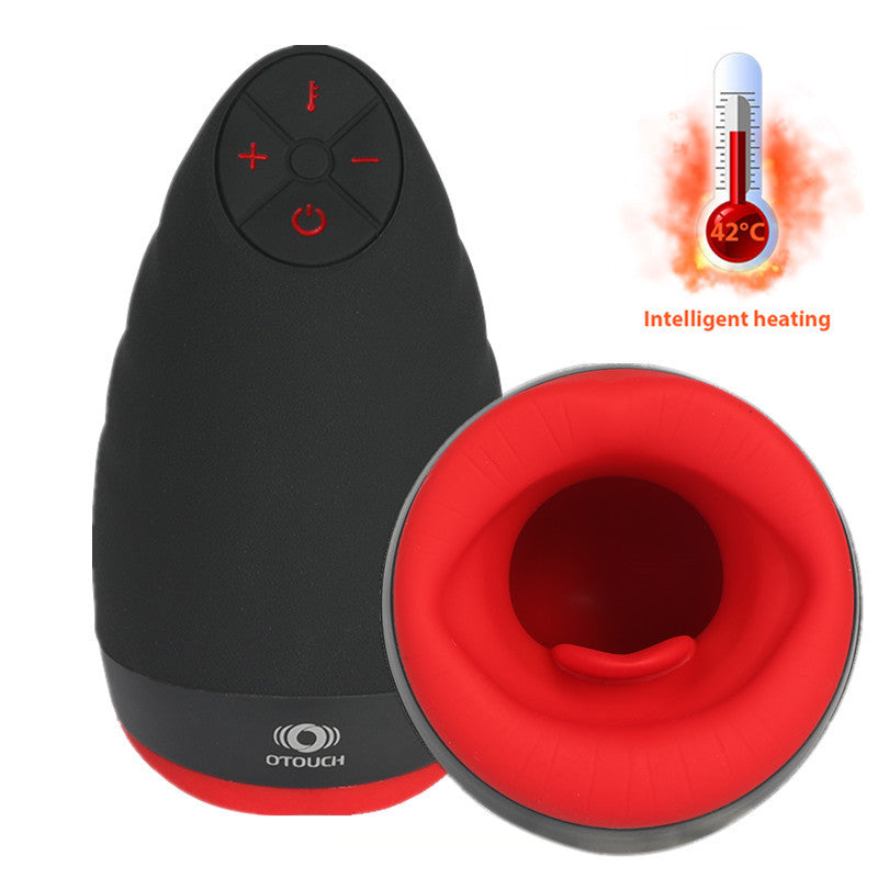 Male Vibration Automatic Heating Oral Cup