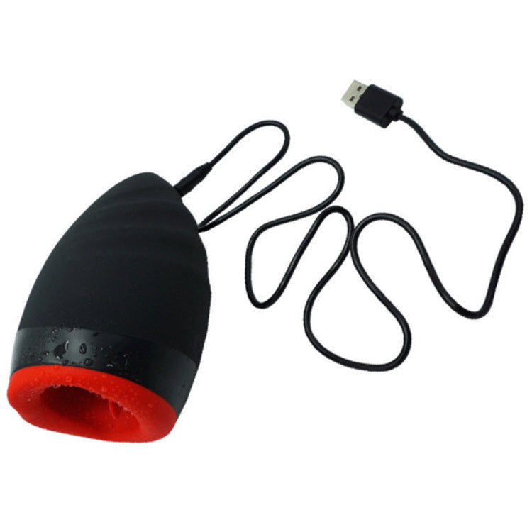 Male Vibration Automatic Heating Oral Cup