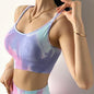 Tie-Dye Yoga Seamless Knitted Top & Leggings