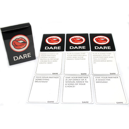 Talk, Flirt, Dare Romantic Game Cards