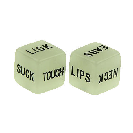 Luminous Glow In The Dark English Dice