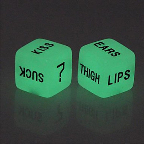 Luminous Glow In The Dark English Dice