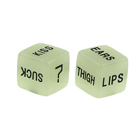 Luminous Glow In The Dark English Dice