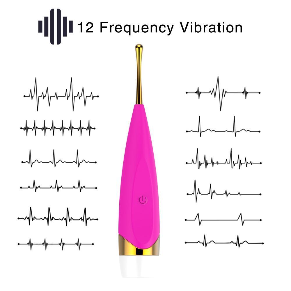 Interchangeable 3 Head High Frequency Honey Bean G-Spot Stimulator