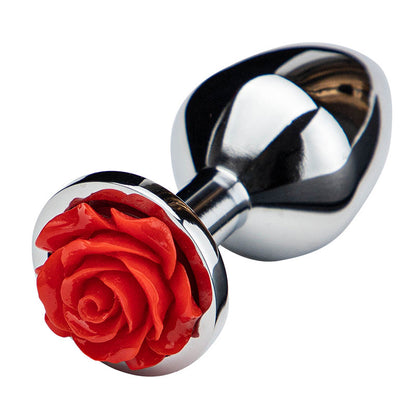 Rose Flower Device, Metal Butt Plug S, M, L