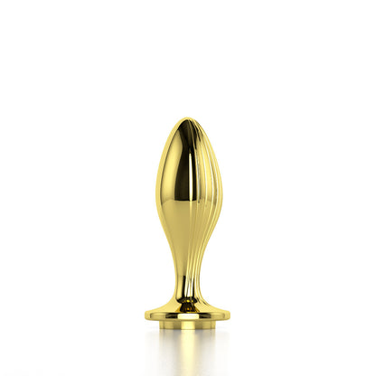 Gold Metal Anal Dilatation Device Props Fox Tail