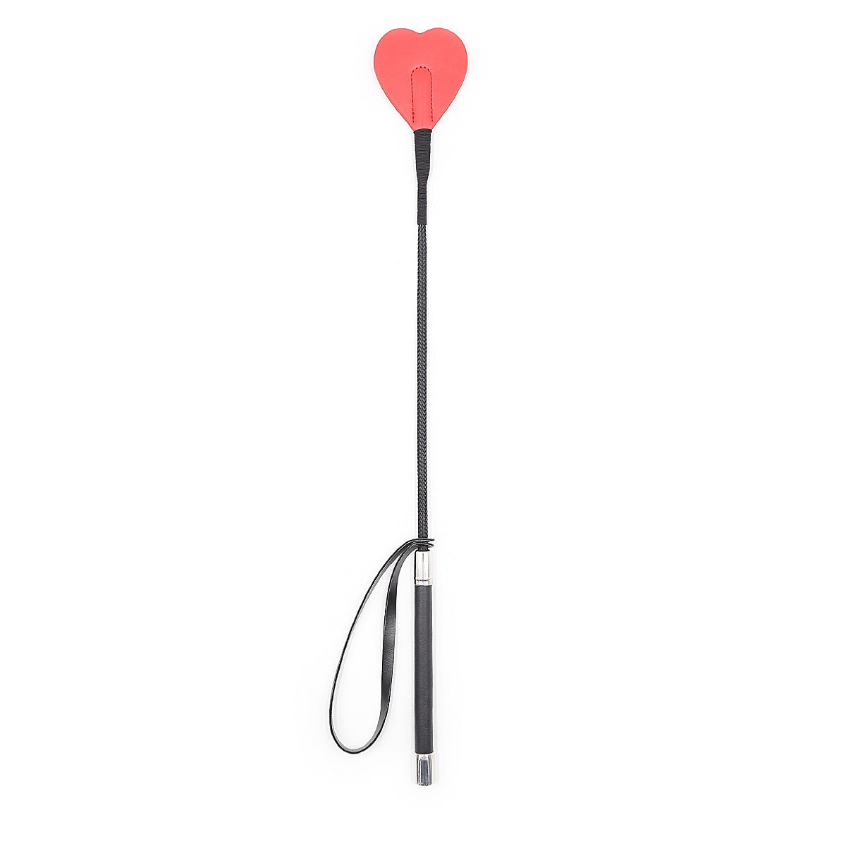 Heart-Shaped Training Pointer Leather Whip