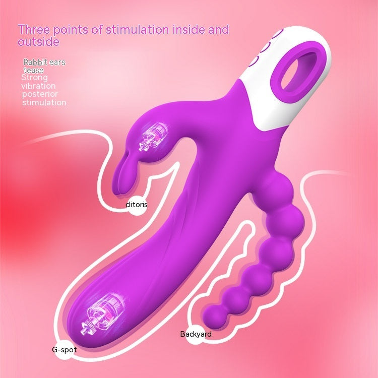 Clitoral Excitement Sexy Rabbit Silicone Toys