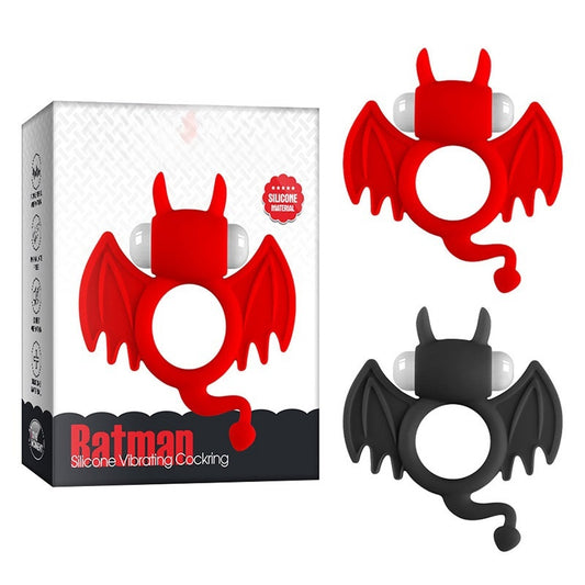 Men's Batman Silicone Vibration Toy Ring