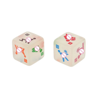 Colorful Props Game Dice