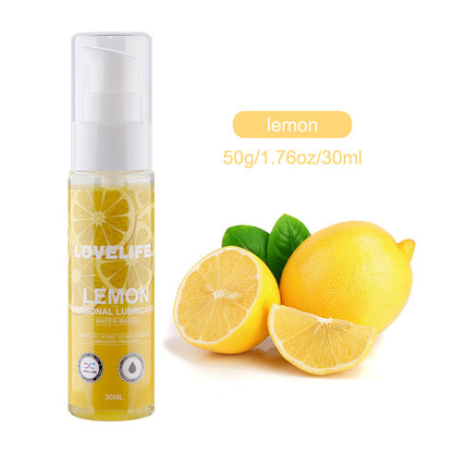 Fruity Taste Water Soluble Body Lubricant