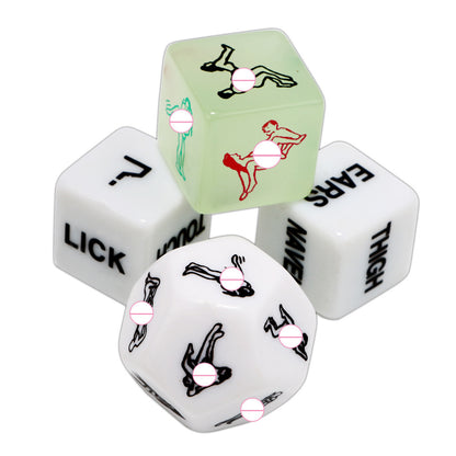 Colorful Props Game Dice