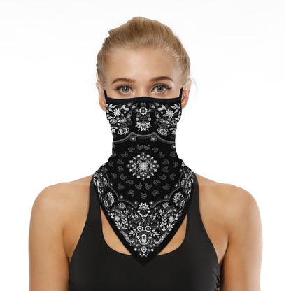 Decorative Printed Unisex Bandana Masks