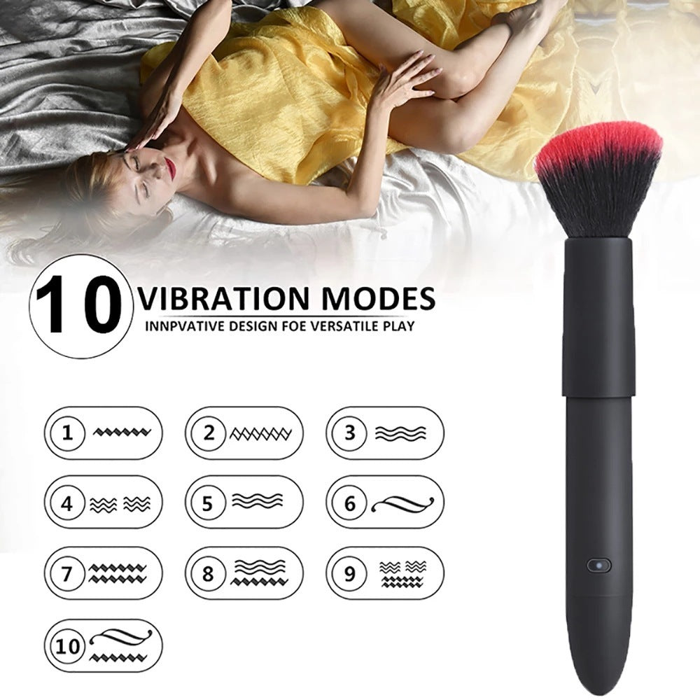 Discreet Design Electric Cosmetic Makeup Brush Vibrating Massager