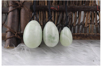 Crystal Jade Egg 3-Piece Set Huge Variety