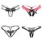 Embellished 4-Pack Thong Women's Cutout G-String Huge Variety