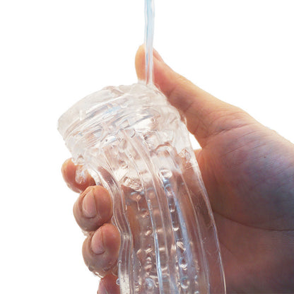 Crystal Masturbator Multichannel Reusable Cup