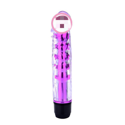 Long Smooth Transparent Vibrating Massager