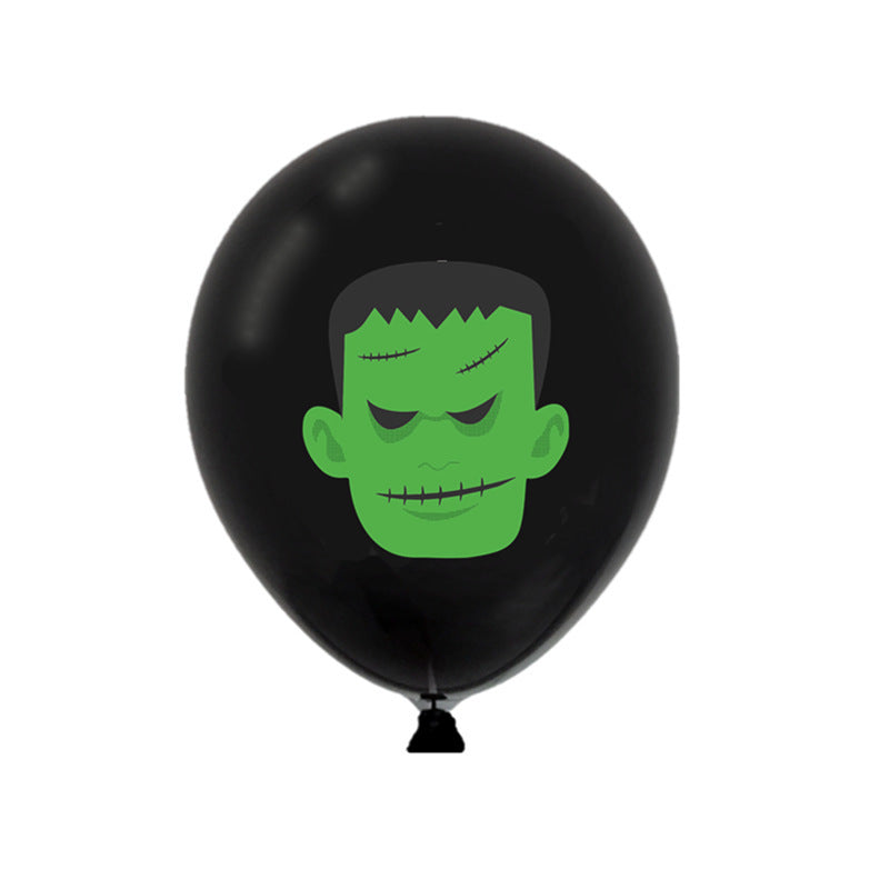 Fun Color B&W Halloween Balloons Multiple Styles