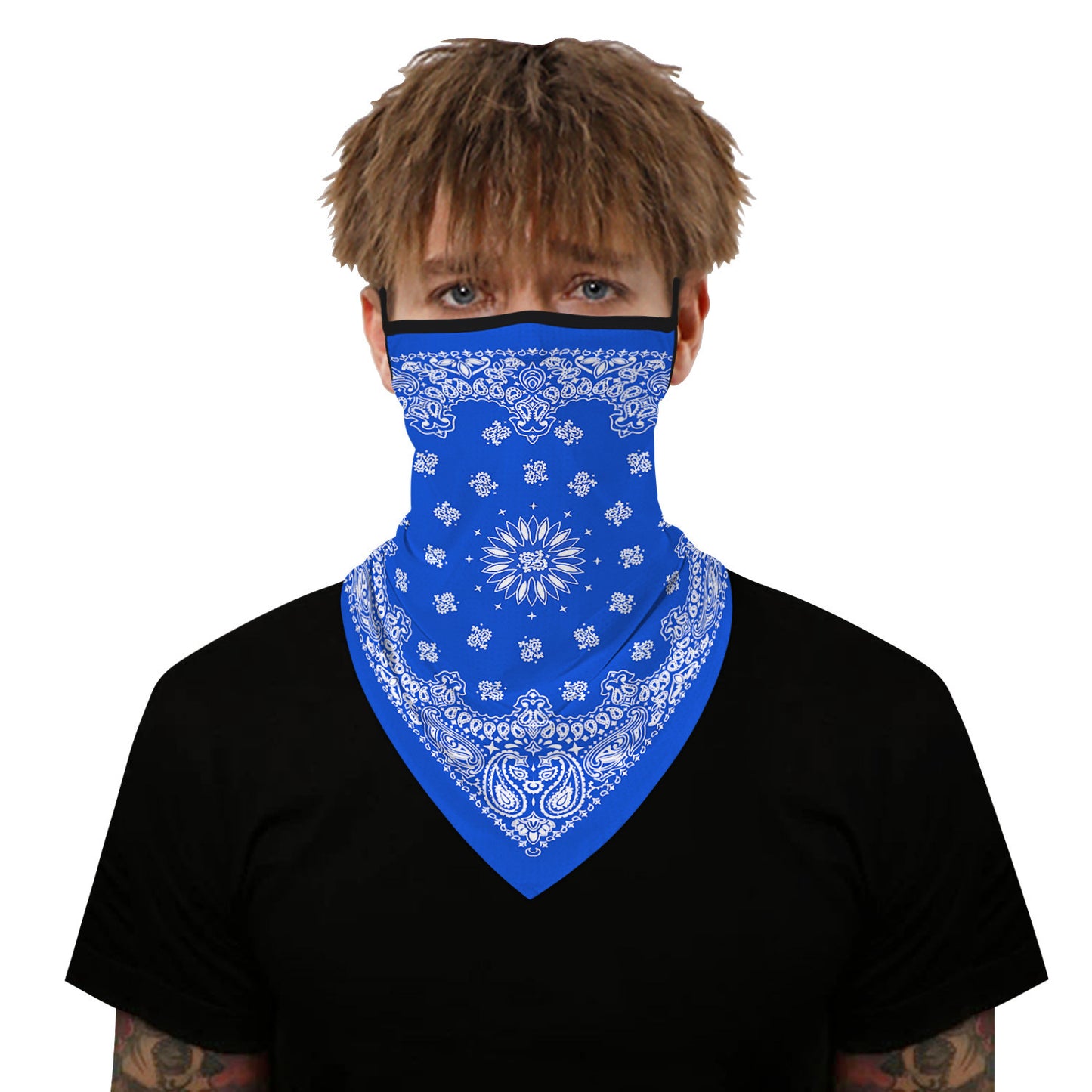 Decorative Printed Unisex Bandana Masks