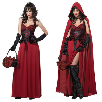 Little Red Riding Hood Cosplay Costume Suit Set