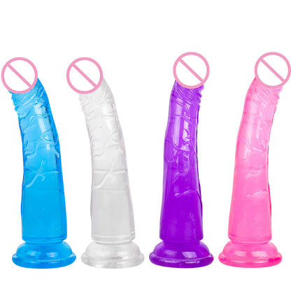 Jelly Transparent Fun Penis Dildo