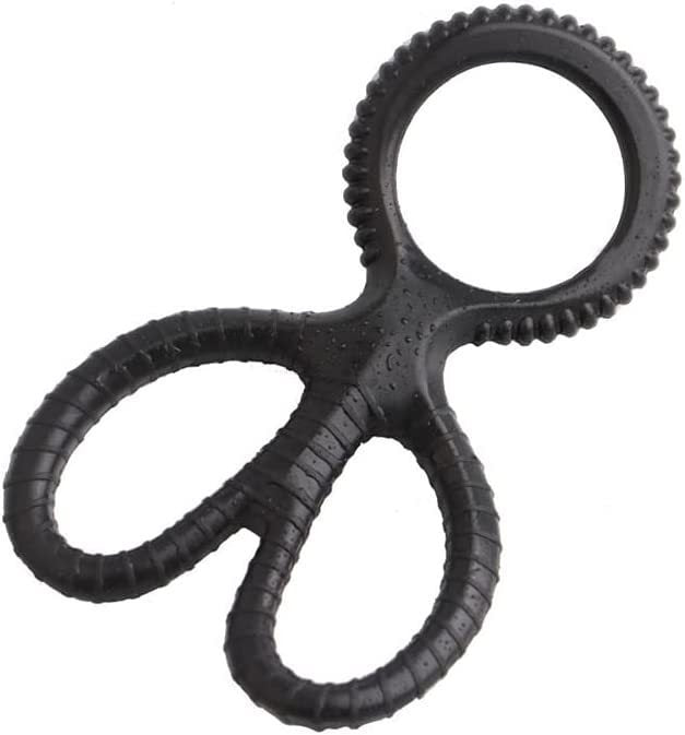 3 In 1 Scissors Personalized Men's Silicone Ring