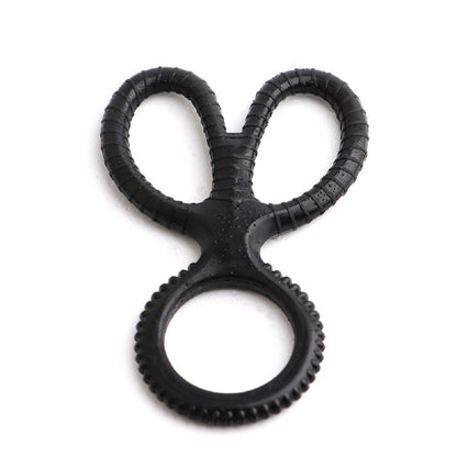 3 In 1 Scissors Personalized Men's Silicone Ring