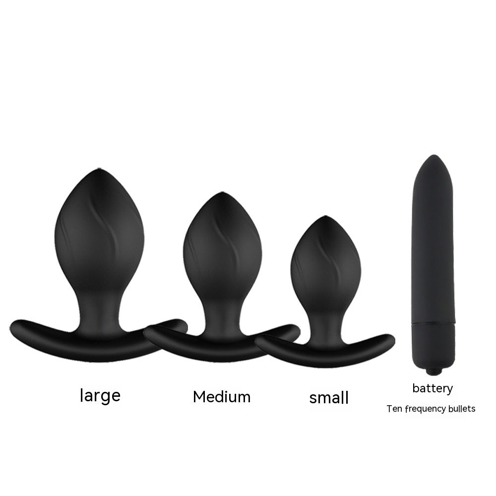 Fist Silicone 4-Set Anal Bullet Plug