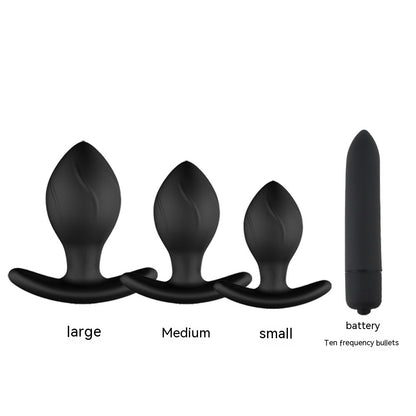 Fist Silicone 4-Set Anal Bullet Plug