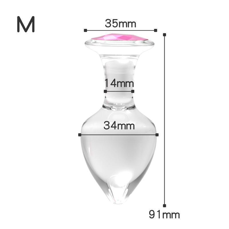 Crystal Clear Non Metallic Plug