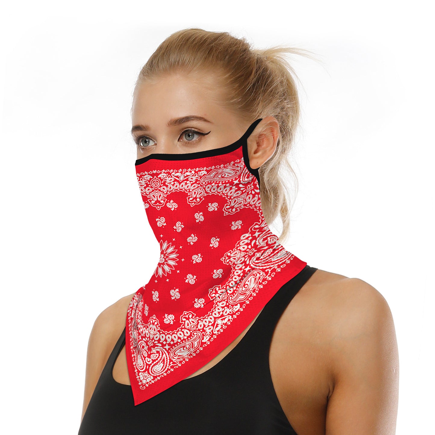 Decorative Printed Unisex Bandana Masks