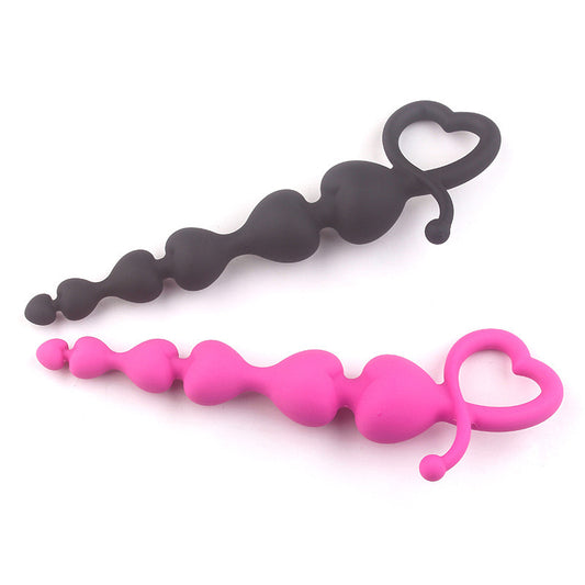 Silicone Heart-Shaped Bead Stopper